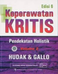 Image of Keperawatan Kritis : Pendekatan Holistik Volume II