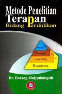 Image of Metode Penelitian Terapan Bidang Pendidikan