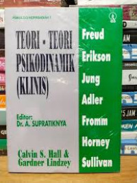Image of Psikologi Kepribadian 1; Teori - Teori Psikodinamik (klinis)